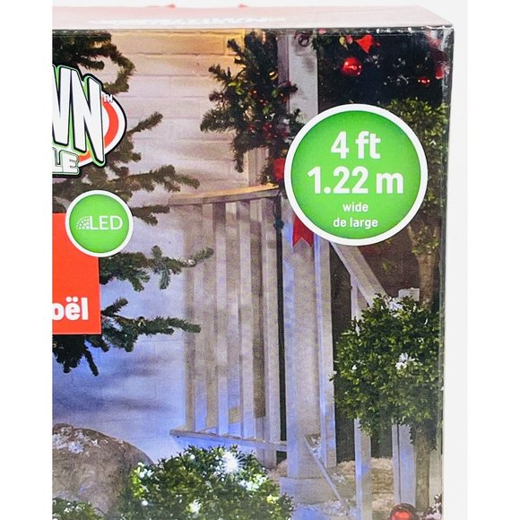 Gemmy Christmas Dachshund ~  4 Ft Wide LED Airblown Inflatable ~ New - Picture 7 of 8